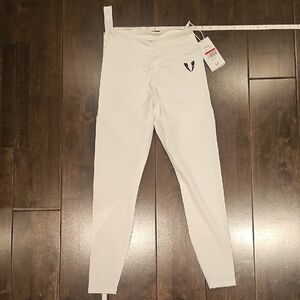 White Leggings with Pocket Detail